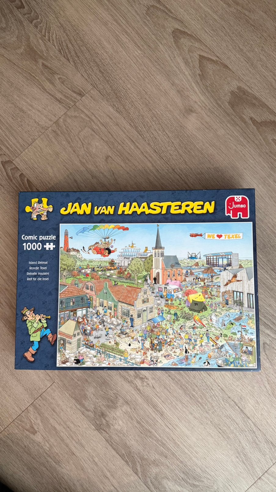 Jan van haasteren ‘rondje Texel’, Ophalen, 500 t/m 1500 stukjes, Zo goed als nieuw
