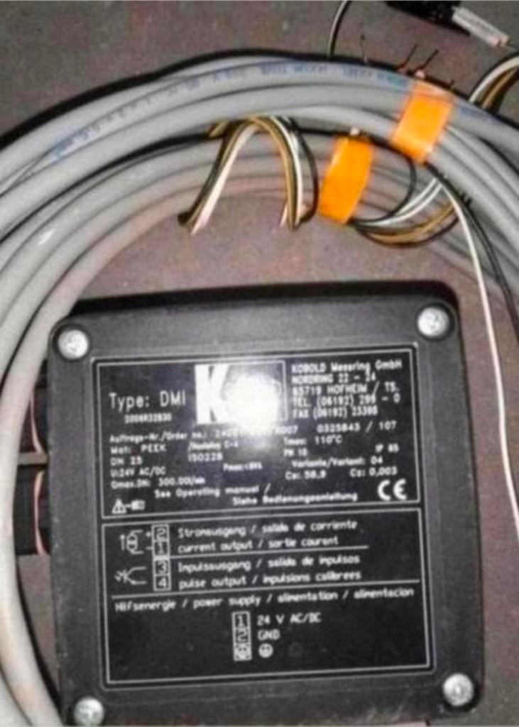 Kobold dmi 2002N20B30 magnetic inductive flow transmitter, Ophalen of Verzenden