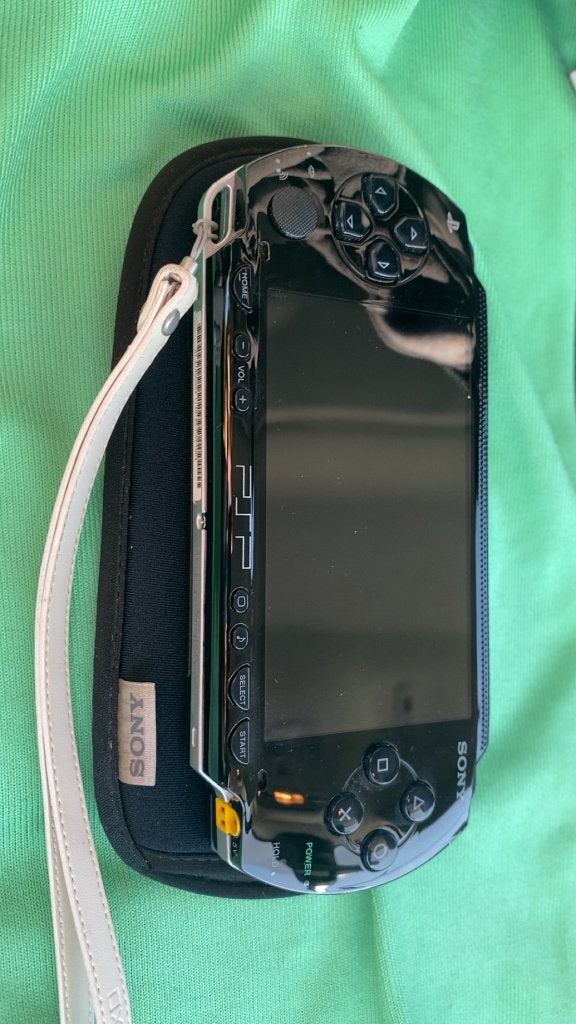 Sony PSP console zo goed als nieuw met Daxter game, Met games, Verzenden, Zwart, Zo goed als nieuw