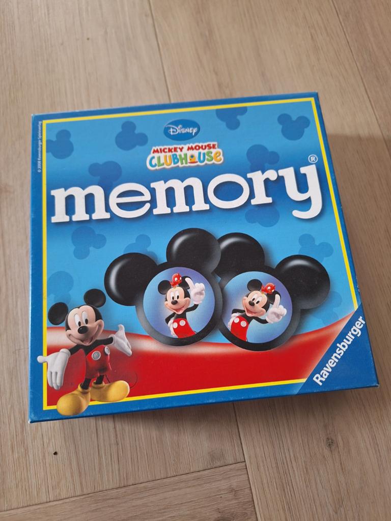Memory - Disney Mickey Mouse Clubhouse, Ophalen of Verzenden, Zo goed als nieuw, Puzzelen