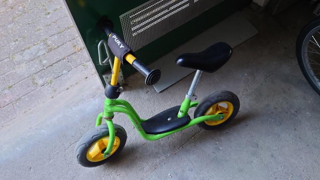 Puky Loopfiets Groen - Ideaal voor de kleintjes!, Ophalen, Gebruikt, Loopfiets