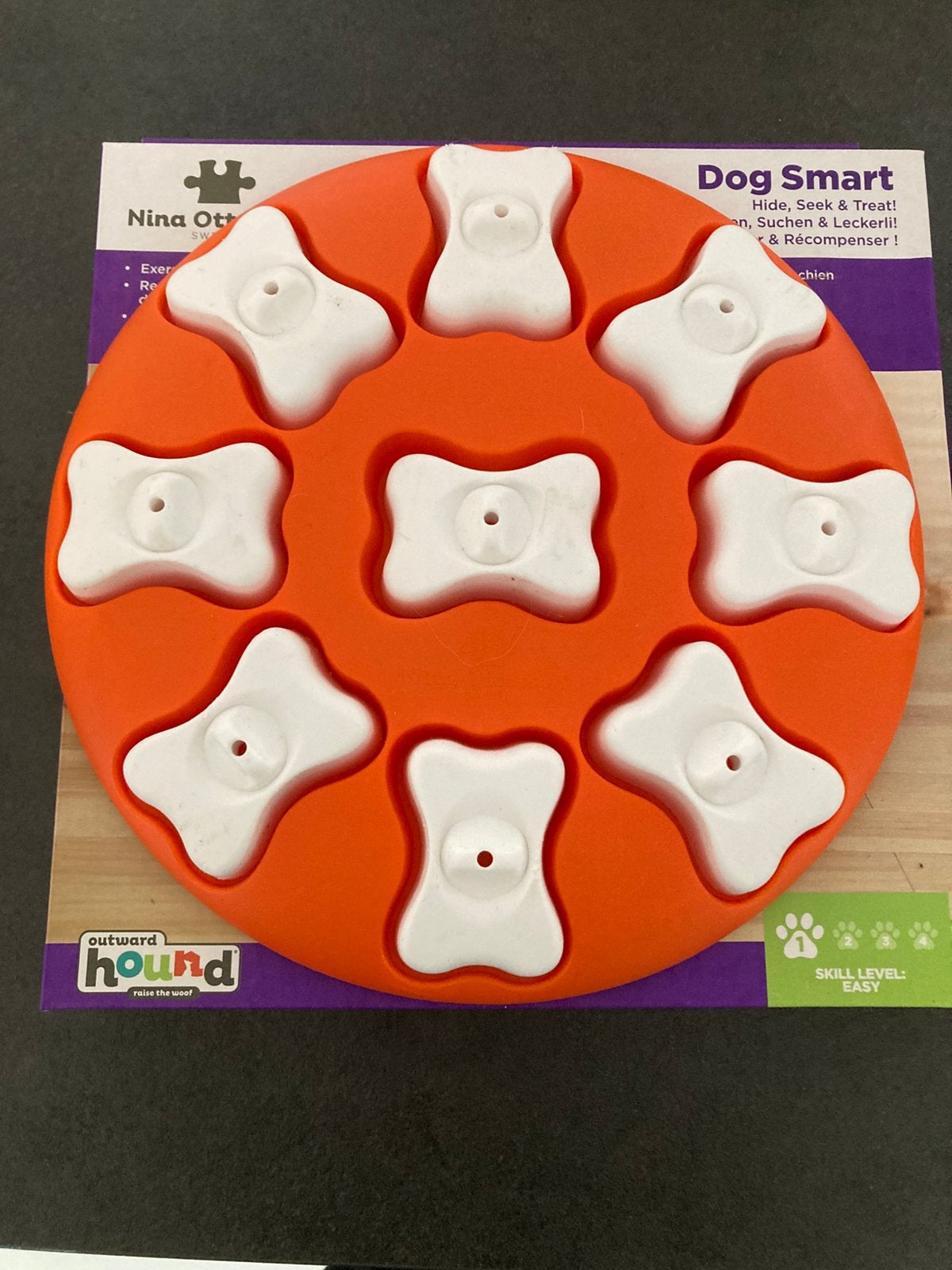 Nina Ottosson Dog Smart hondenpuzzel, Dieren en Toebehoren, Ophalen of Verzenden, Zo goed als nieuw, Nina Ottosson
