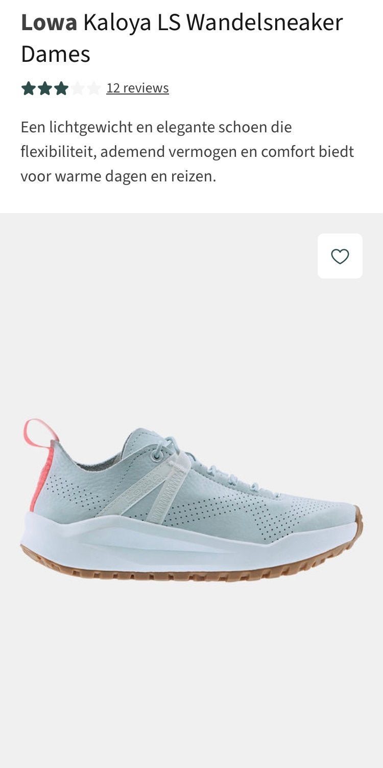 Lowa wandelsneakers, Sport en Fitness, Bergsport en Wandelen, Ophalen of Verzenden, Zo goed als nieuw, Overige typen