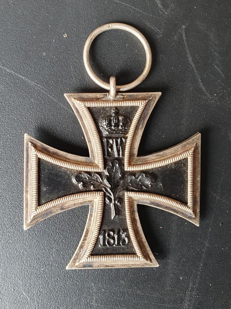 Wo1 ijzer kruis godet, Verzamelen, Ophalen of Verzenden, Landmacht, Duitsland, Lintje, Medaille of Wings