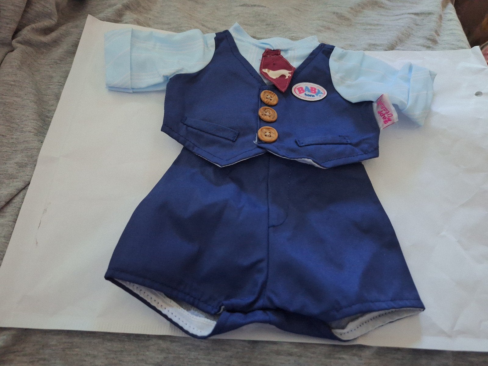 Baby Born Pop Jongen 43 Cm Blauw Pakje. Nieuw., Ophalen of Verzenden, Nieuw