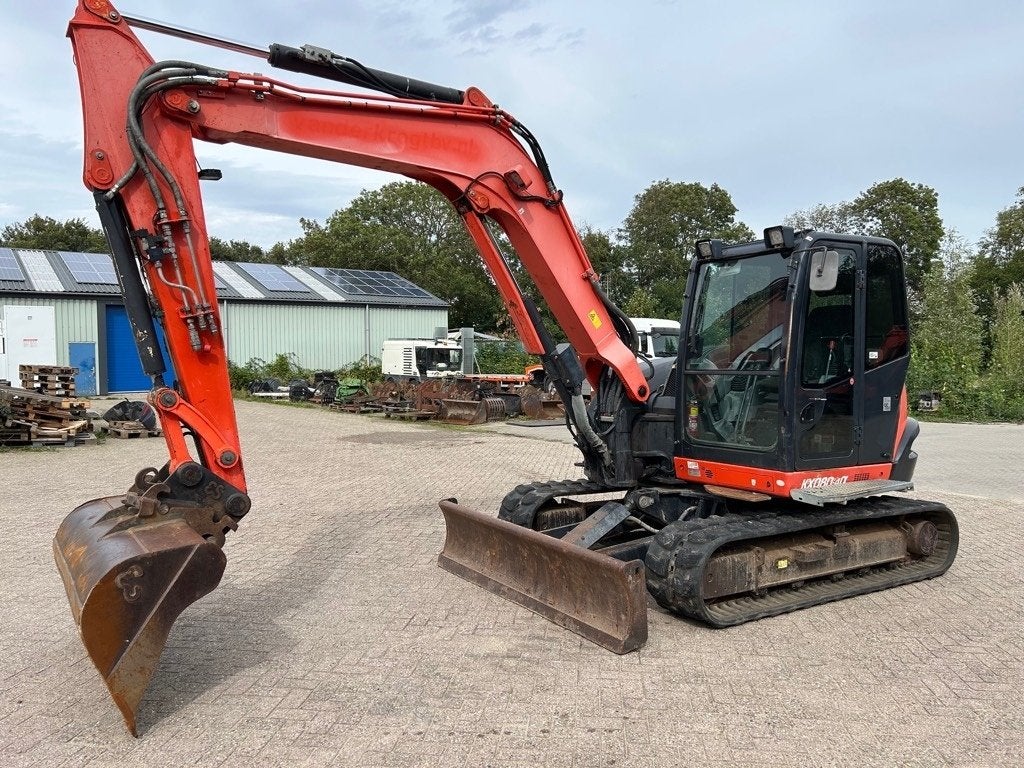 Kubota KX080-4 bj: 2017 midi graafmachine, Ophalen, Graafmachine