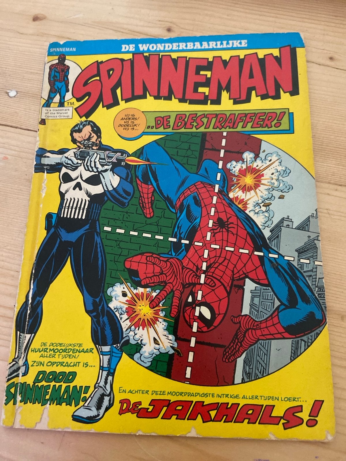 De Wonderbaarlijke Spinneman: De Bestraffer! (1979), Eén stripboek, Ophalen of Verzenden, Gelezen