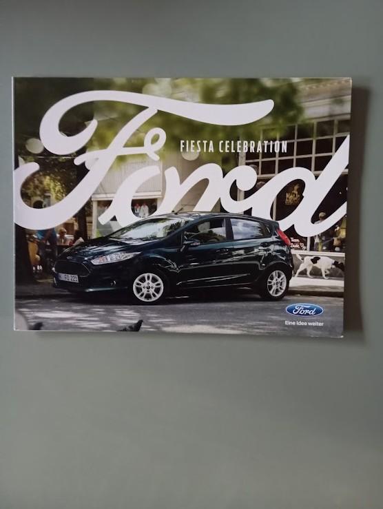 Ford Fiesta Celebration 4 / 2016 6 pag. Duits, Verzenden, Zo goed als nieuw, Ford