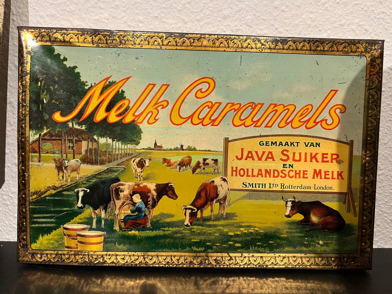 Melk caramels blik, Ophalen of Verzenden, Zo goed als nieuw, Overige