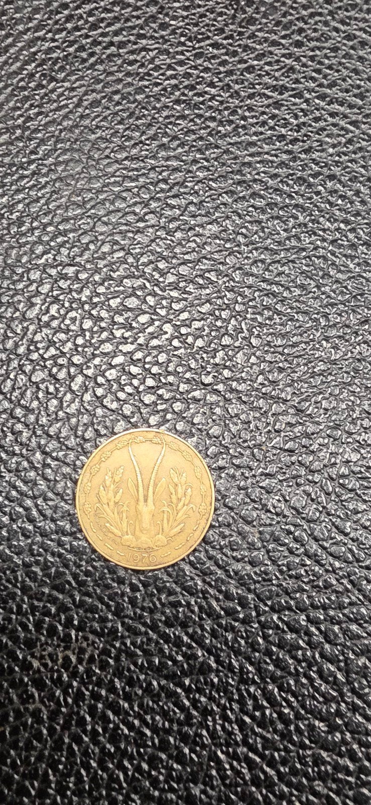2#    West-Afrikaanse Staten 5 francs 1976, Ophalen of Verzenden, Overige landen