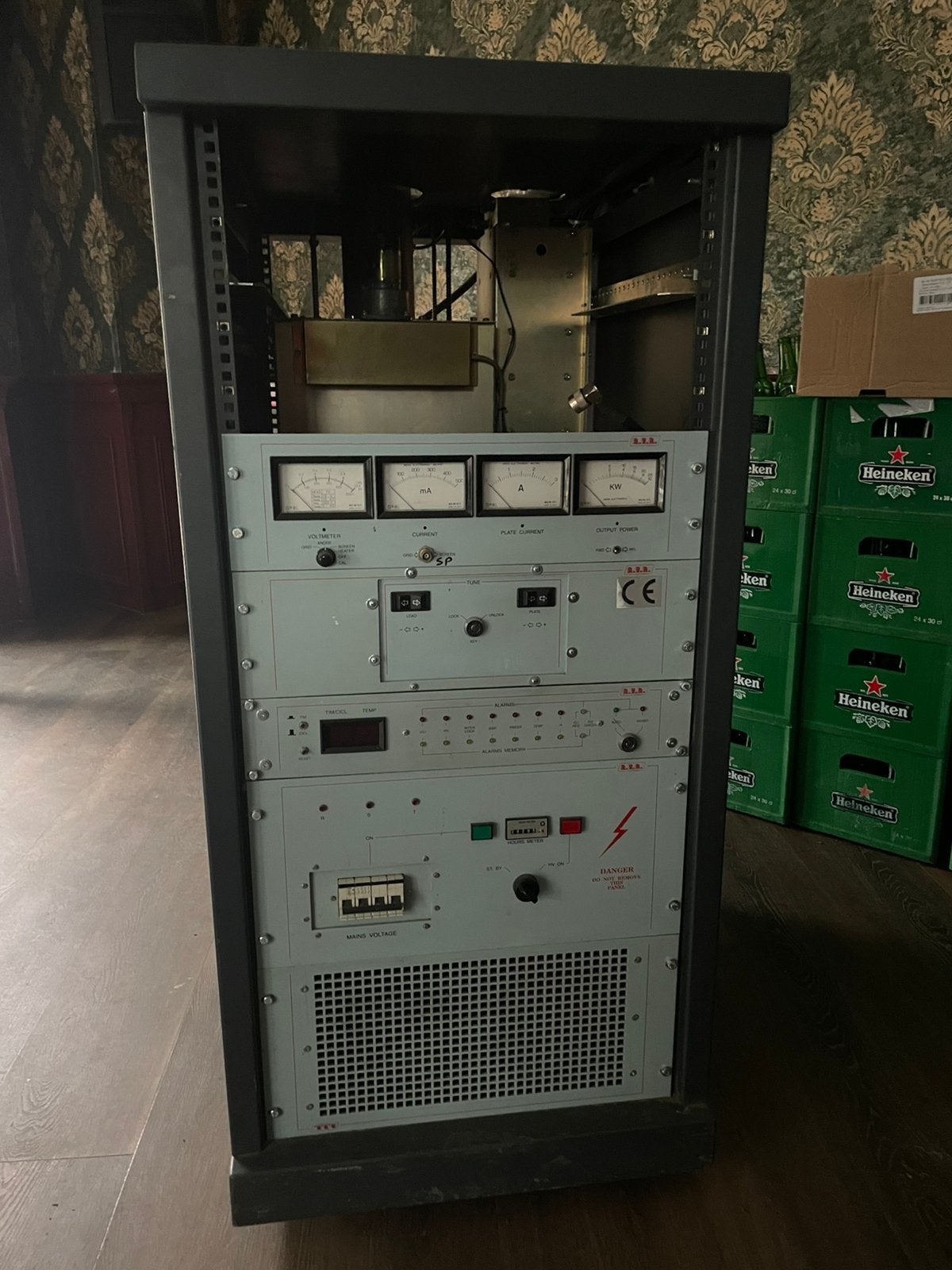 RVR VJ 3000 DR eindtrap, Telecommunicatie, Ophalen, Gebruikt, Zender
