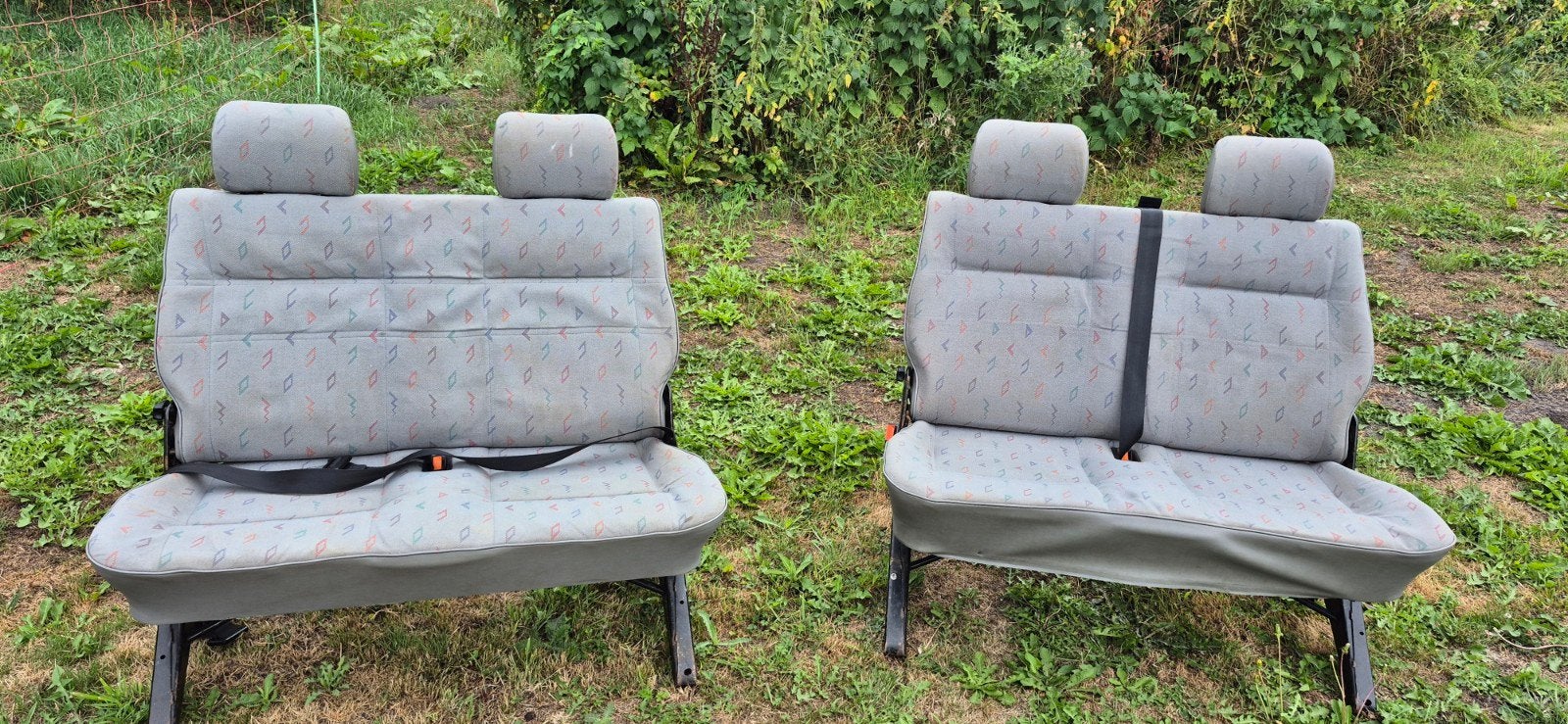 Volkswagen Transporter T4 Achterbanken (2 stuks), Auto-onderdelen, Interieur en Bekleding, Ophalen, Gebruikt, Volkswagen