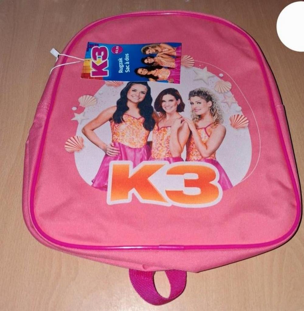 Nieuwe K3 Rugtas met Schelpen motief, Ophalen of Verzenden, Nieuw, Overige merken