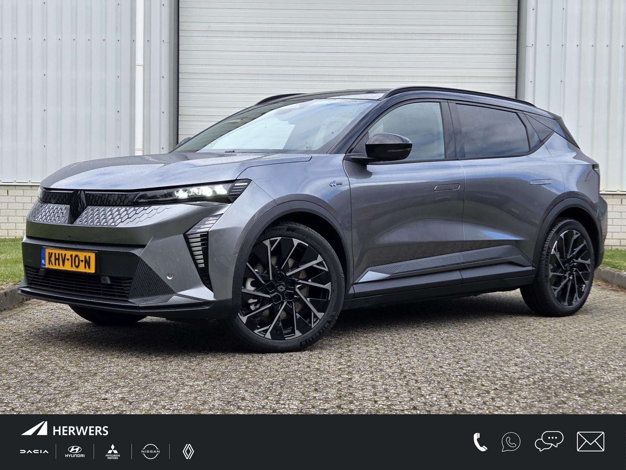 Renault Scenic E-Tech EV87 long range esprit Alpine / Garant, Auto's, Renault, Automatische klimaatregeling, 40 min, Leder en Stof