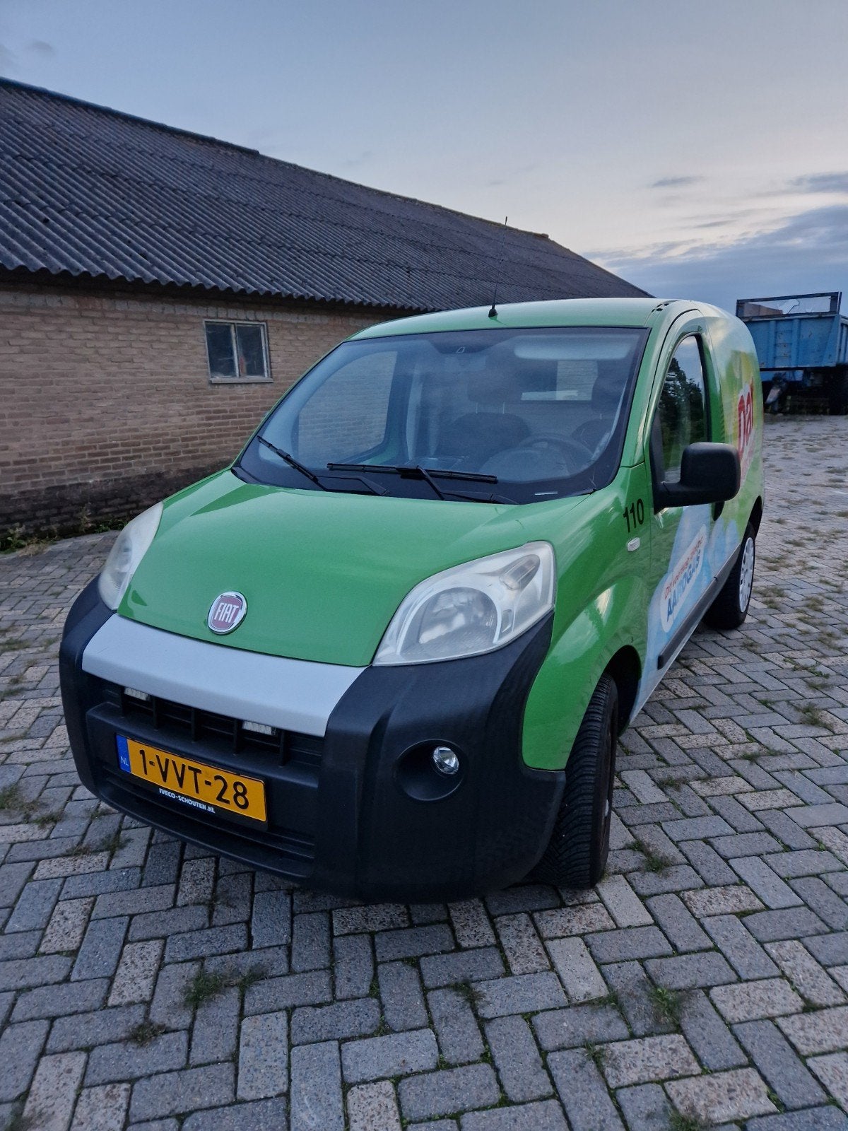 Fiat Fiorino 1.4 57KW benzine cng 2012, 15 km/l, 4 cilinders, Origineel Nederlands, 1368 cc