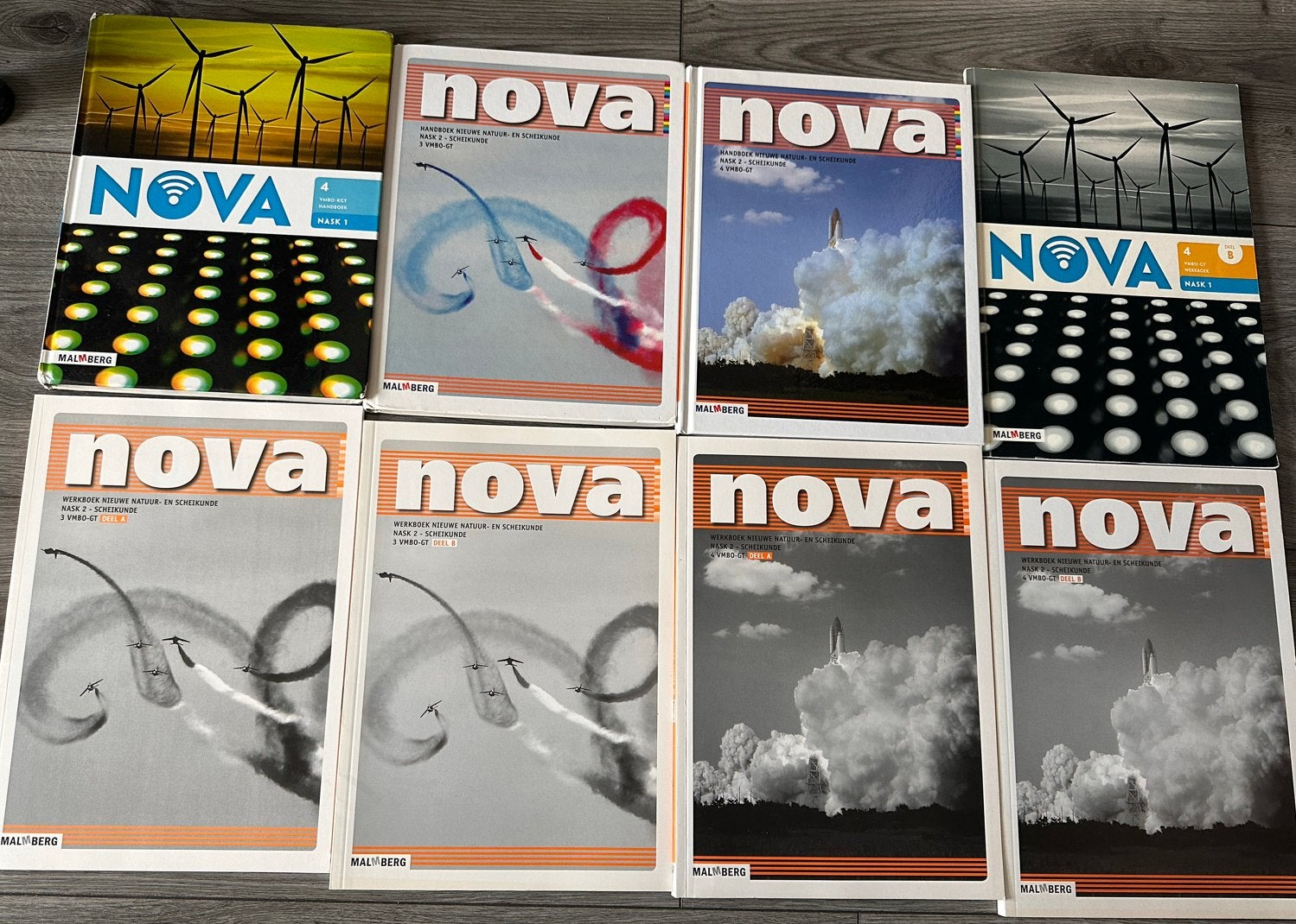 NOVA Natuur- en Scheikunde boeken VMBO, Boeken, Ophalen of Verzenden, Gelezen, VMBO, Natuurkunde