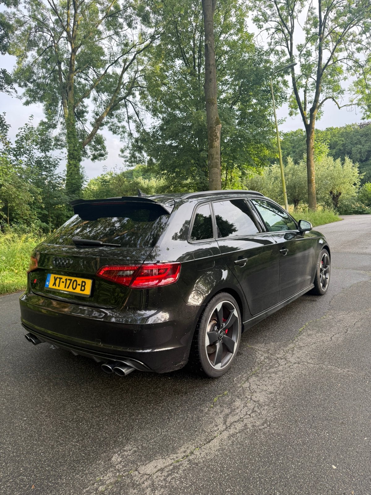 Audi S3 2.0 Tfsi 221KW Sportback Quattro 2014 Zwart, Auto's, Audi, Automaat, S3, Zwart, 4 cilinders