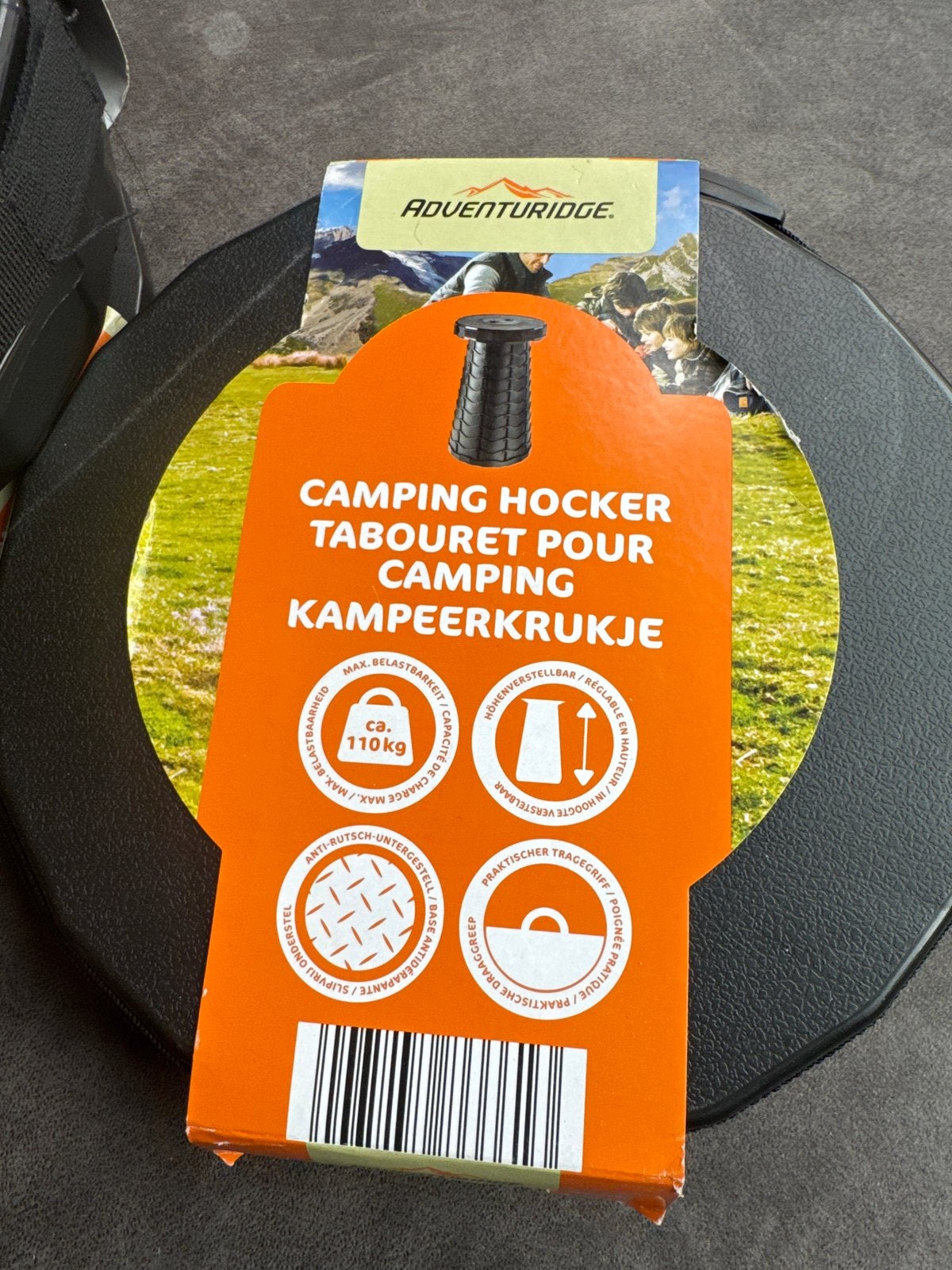 Nieuw! 3 X Adventuridge Kampeerkrukje, Caravans en Kamperen, Ophalen, Nieuw, Campingstoel