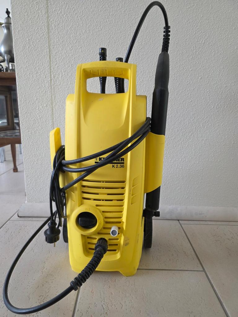 Kärcher K 2.36 hogedrukreiniger met terrasreiniger, Tuin en Terras, Hogedrukreinigers, Ophalen, Gebruikt, Elektrisch, Kärcher
