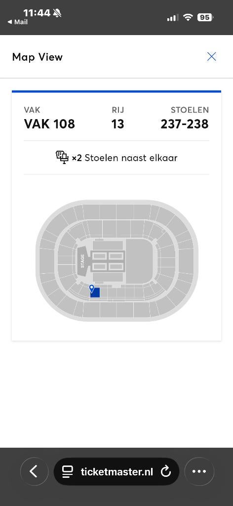 harry styles platinum tickets, Twee personen, Mei