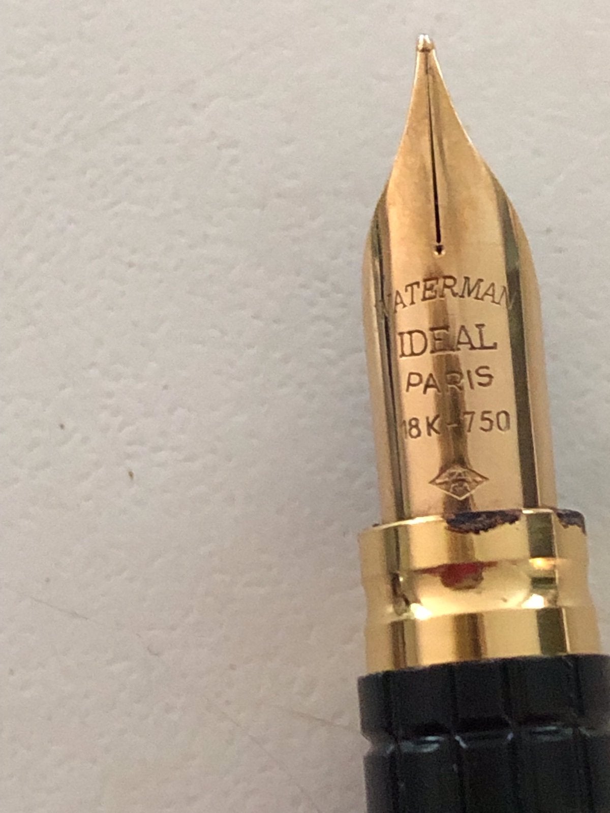 Waterman vulpen met 18k gouden punt, Ophalen of Verzenden, Gebruikt, Pennenset, Waterman