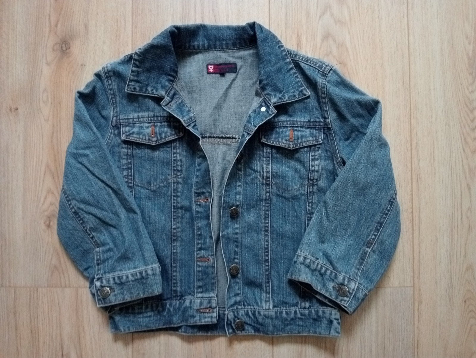 Wonder women for cool cat denim jack m, Kleding | Dames, Maat 38/40 (M), Blauw, Ophalen of Verzenden, Zo goed als nieuw