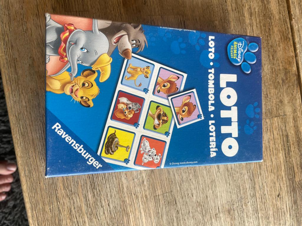 Ravensburger Disney Animal Friends Lotto Tombola, Ophalen of Verzenden, Gebruikt