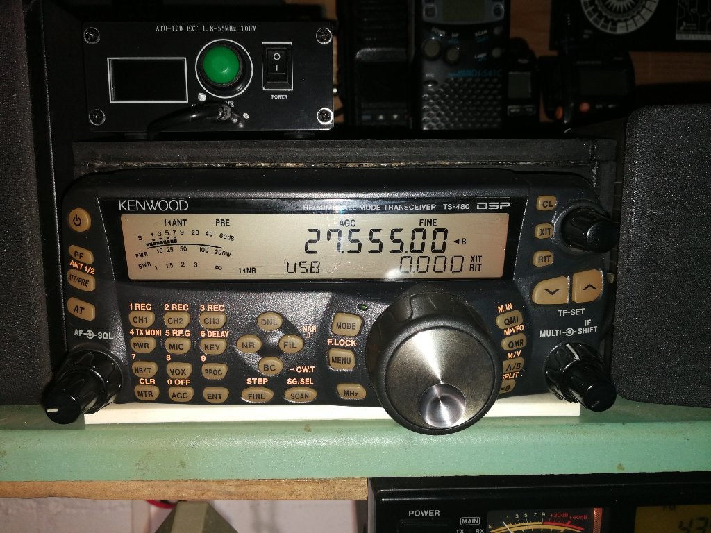Te koop Kenwood TS 480 SAT DSP. RX / TX doorlopend, Ophalen of Verzenden, Zo goed als nieuw, Zender en Ontvanger