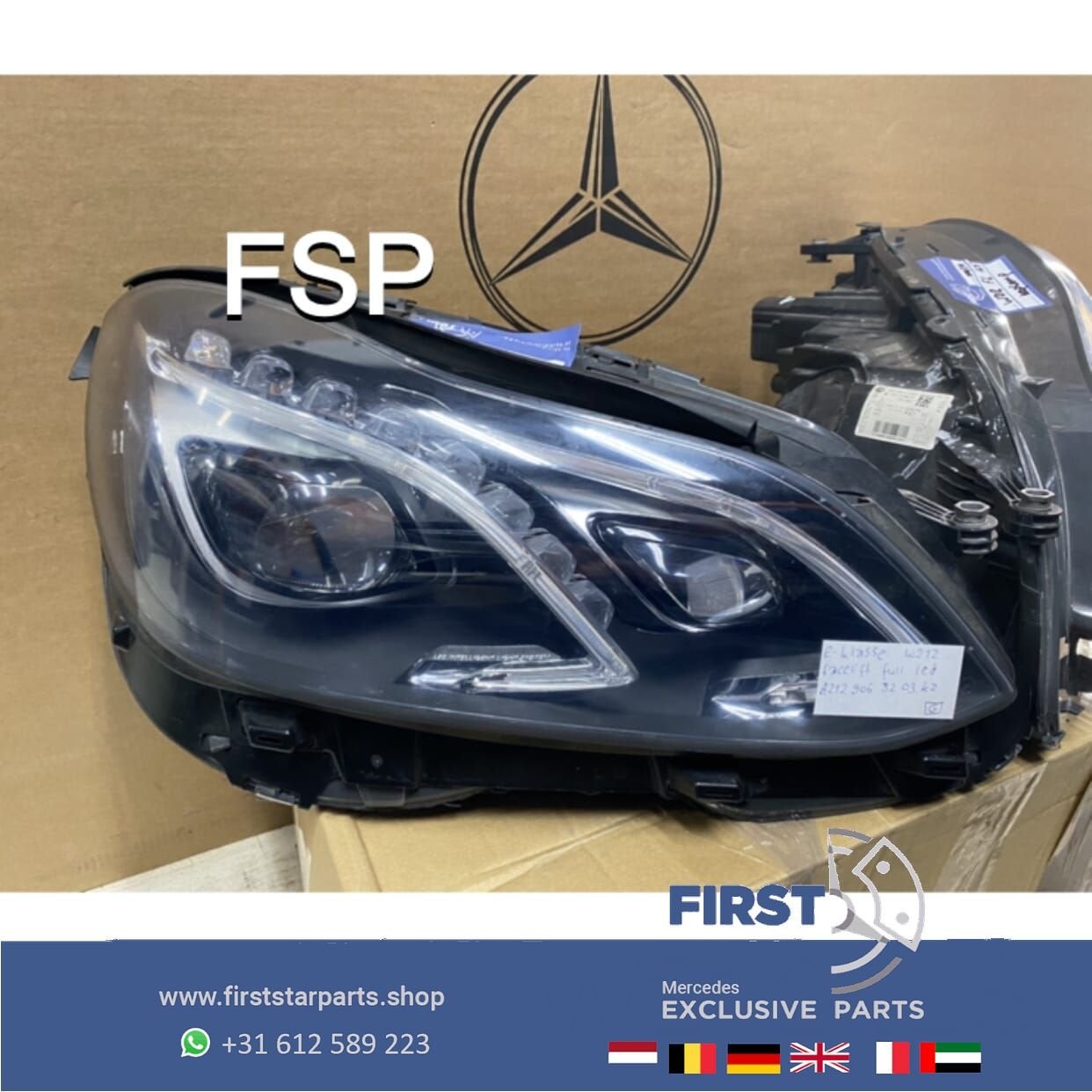 W212 W207 FACELIFT ILS FULL LED KOPLAMP RECHTS E KLASSE 2011, -, Ophalen of Verzenden, -, Gereviseerd