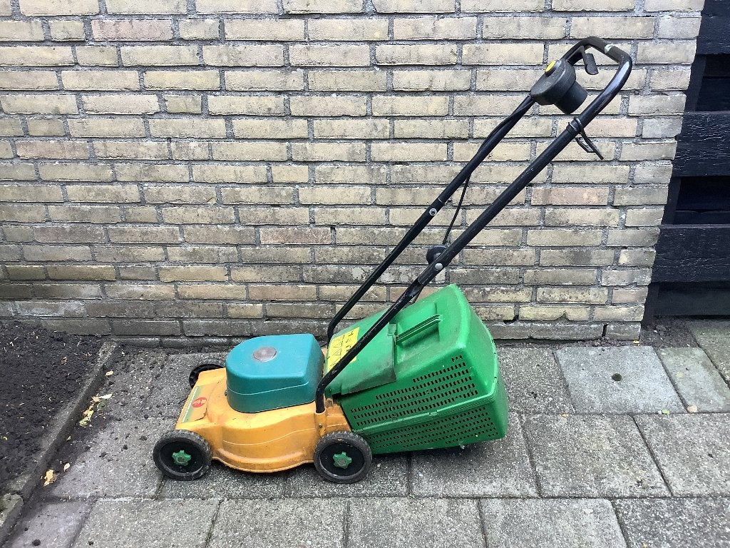 Elektrische grasmaaier met opvang bak te koop!, Ophalen, Gebruikt, Opvangbak