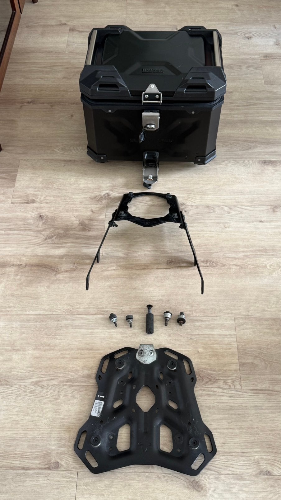 SW-Motech TRAX ADV Topkoffer set – Aprilia Tuareg 660, Ophalen, Gebruikt