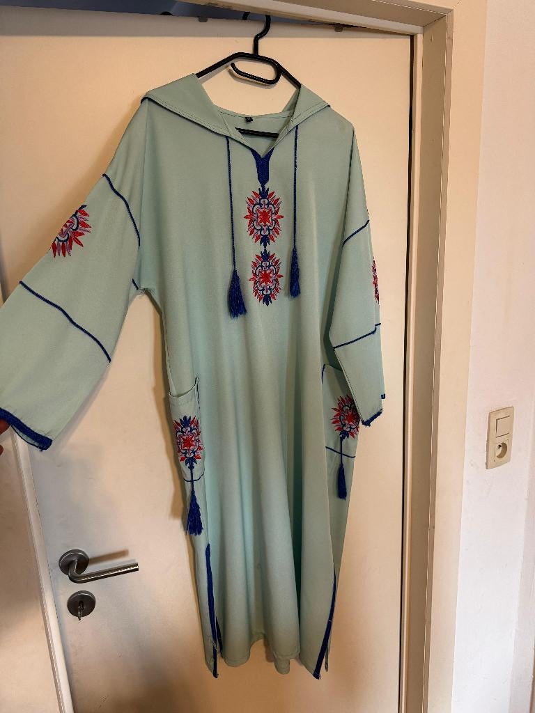 Djellaba dames, Kleding | Dames, Ophalen, Zo goed als nieuw, Zwart, Boven de knie