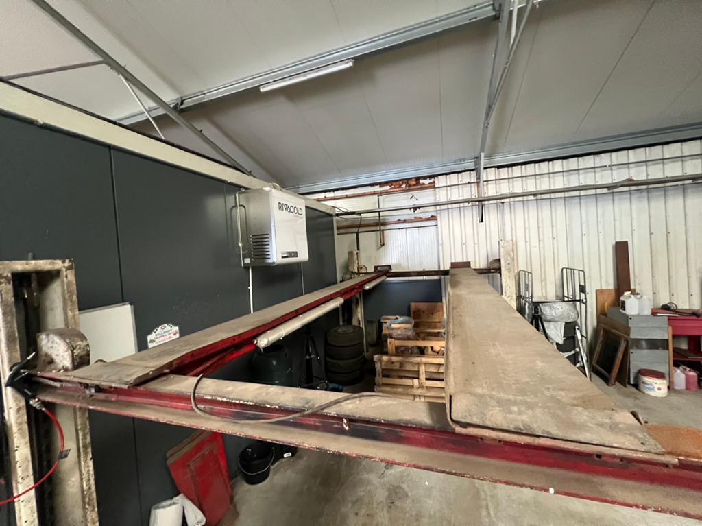 4-Koloms Auto Hefbrug 3500kg op krachtstroom, Auto diversen, Autogereedschap, Ophalen, Gebruikt