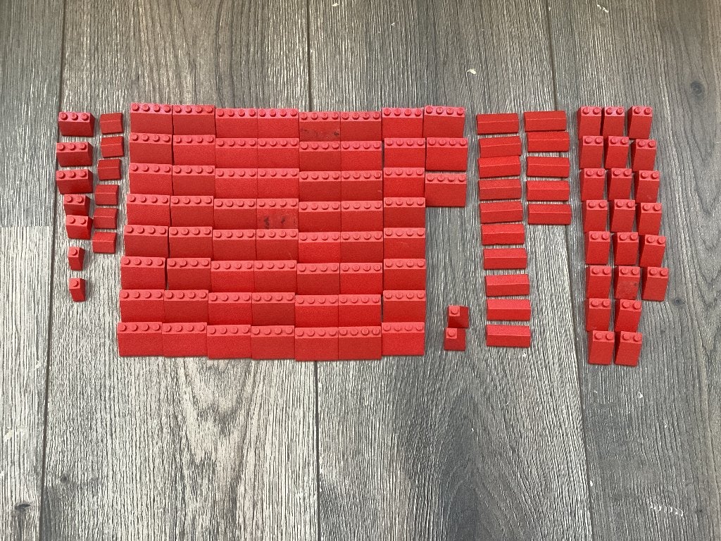 LEGO Roof Tiles 6119, Lego, Ophalen of Verzenden, Zo goed als nieuw, Losse stenen