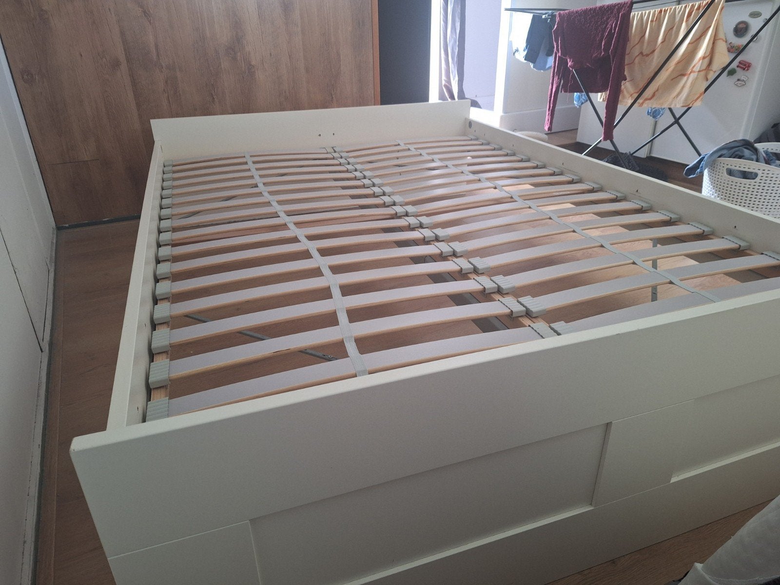 Tweepersoonsbed 140x200cm - Gratis af te halen, Huis en Inrichting, Slaapkamer | Bedden, Ophalen, Gebruikt, Tweepersoons, 140 cm