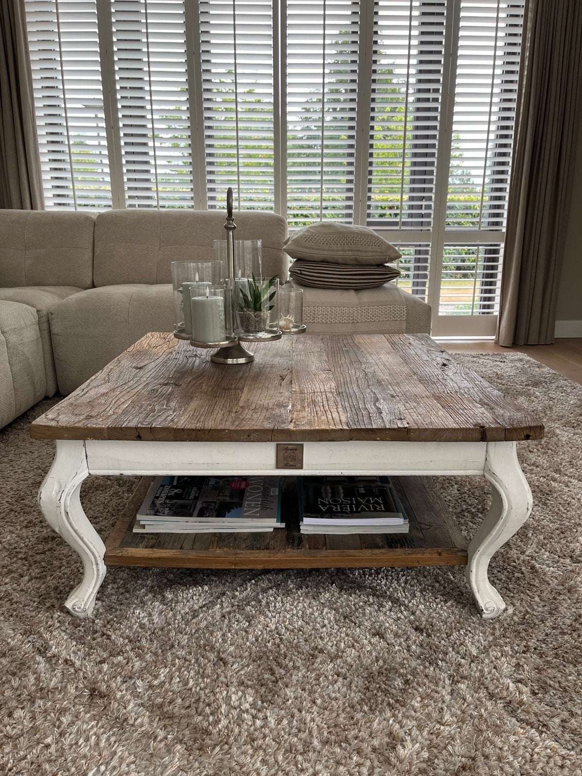 Salontafel RM, Ophalen, Gebruikt, 50 tot 100 cm, Vierkant