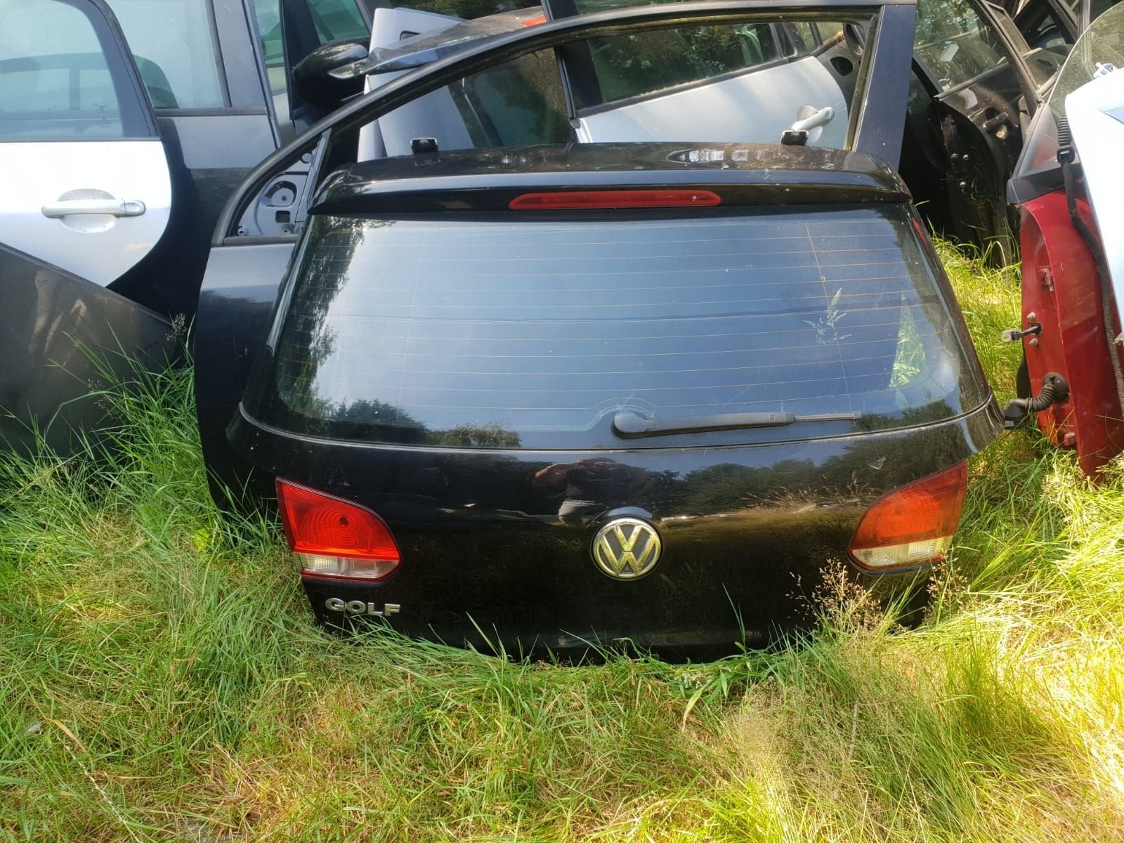 VW GOLF 6 ACHTERKLEP  ZWART BJ 2011, Gebruikt, -, Volkswagen, -