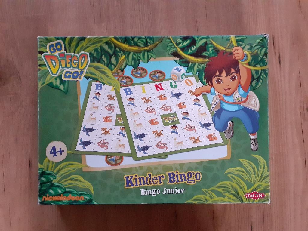 Gratis* Diego kinder bingo, Ophalen of Verzenden, Zo goed als nieuw