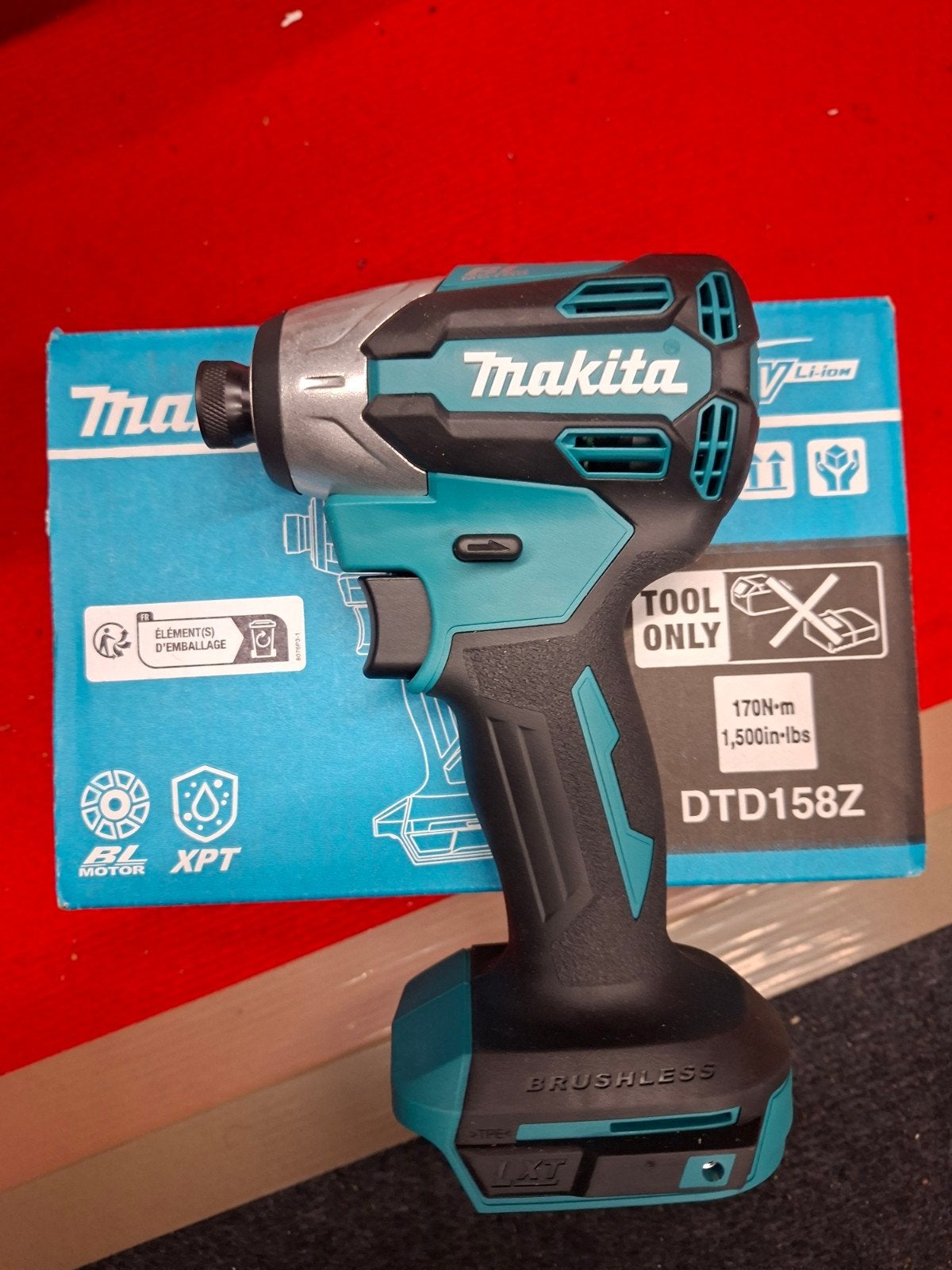 Makita DTD 158Z, Ophalen, Nieuw, Klopboormechanisme