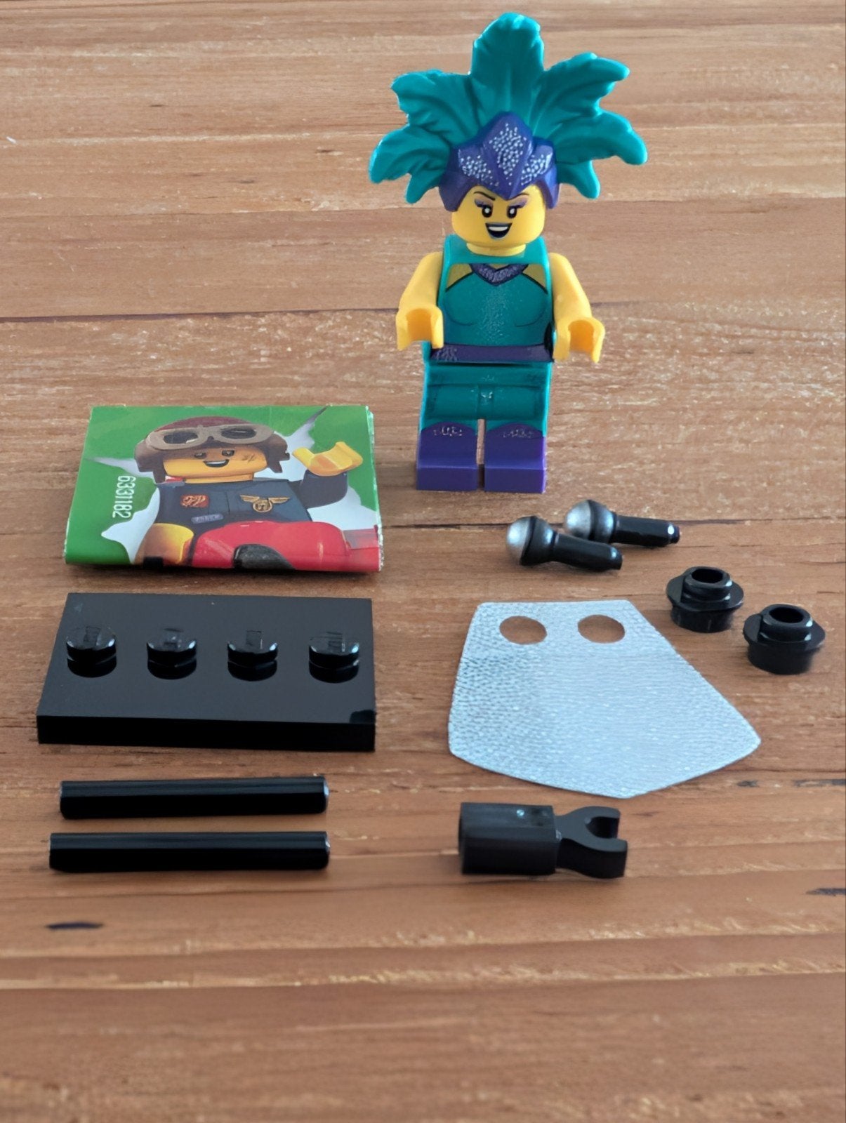 Lego Minifigures serie 21/ Cabaret Zangeres, Lego, Nieuw, Ophalen of Verzenden, Minifiguren serie