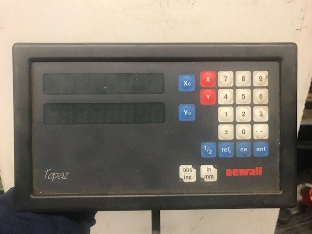 Uitlezing Newal Topaz TB211000, Ophalen of Verzenden, Gebruikt, Metaaldraaibank, 1000 mm of meer