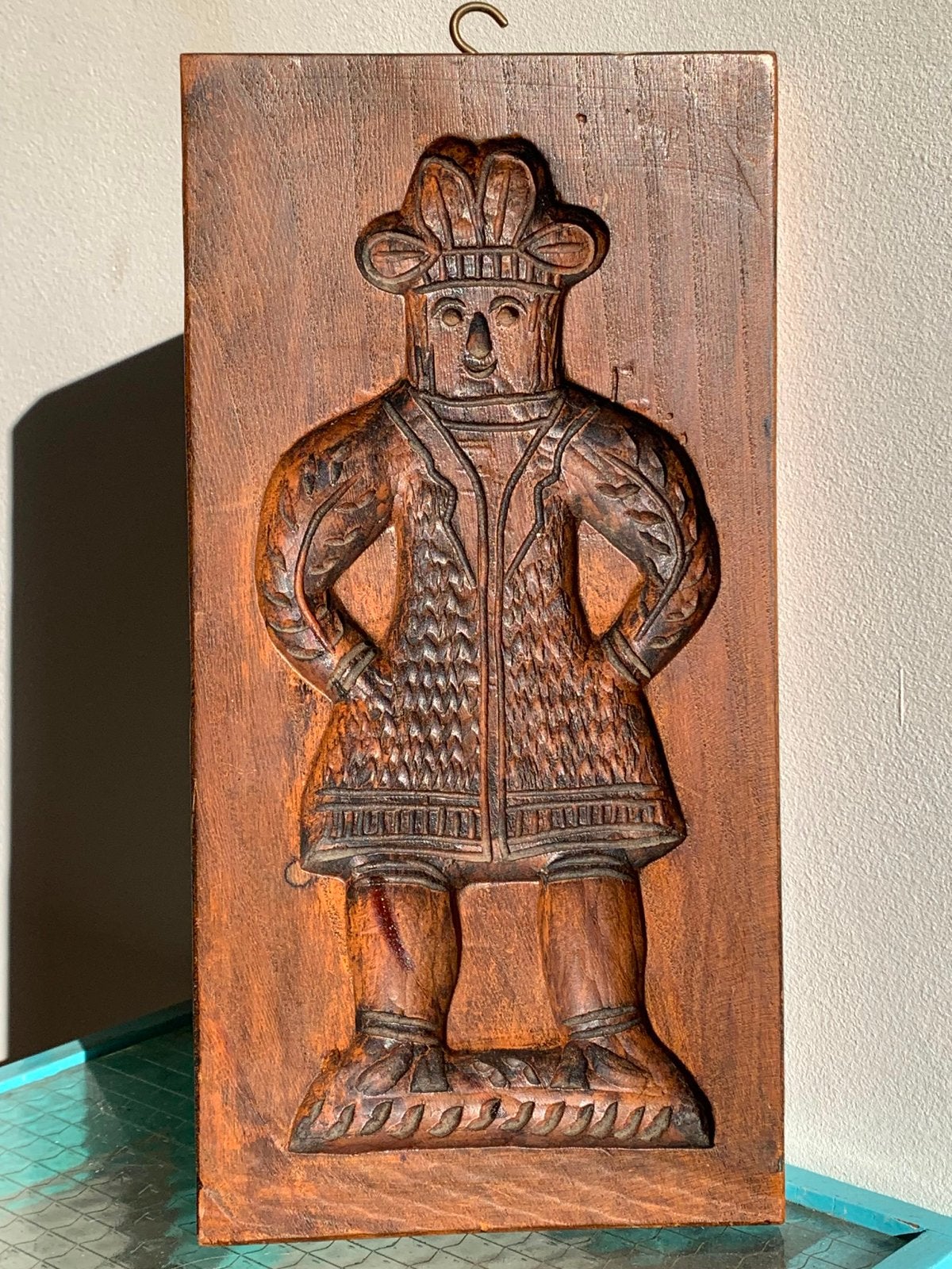 Antieke Tweezijdige Speculaasplank - Uniek Decoratiestuk, Verzenden