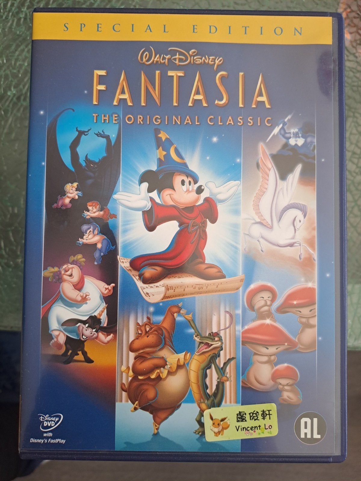 fantasia (dvd), Alle leeftijden, Ophalen of Verzenden, Zo goed als nieuw, Amerikaans