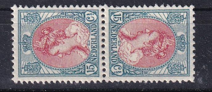 A106) NL nr 65 tete beche MNH geen garantie, Verzenden, T/m 1940, Postfris