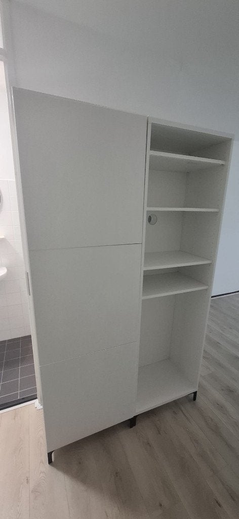 2x ikea kast Besta / 1 open & 1 gesloten variant, Huis en Inrichting, Kasten | Dressoirs, Gebruikt, 50 tot 100 cm, 25 tot 50 cm