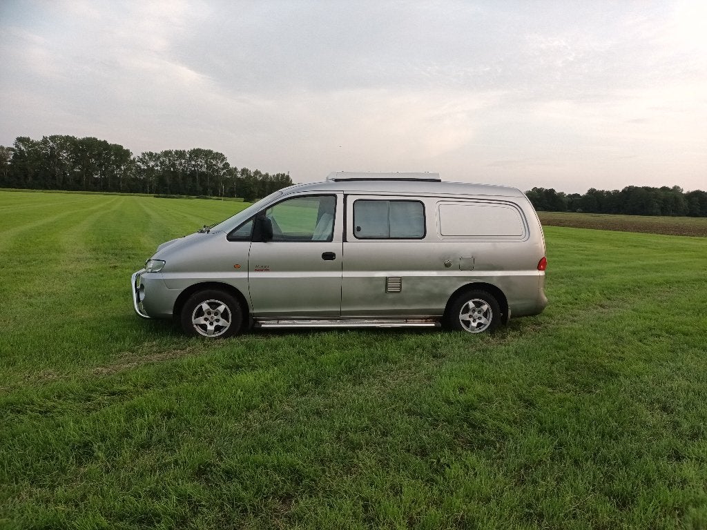 Hyundai H200  camper 2.5 CRDI 6 zitplaatsen op kenteken ., Overige merken, Gaslek-detector, Particulier, 4 tot 5 meter