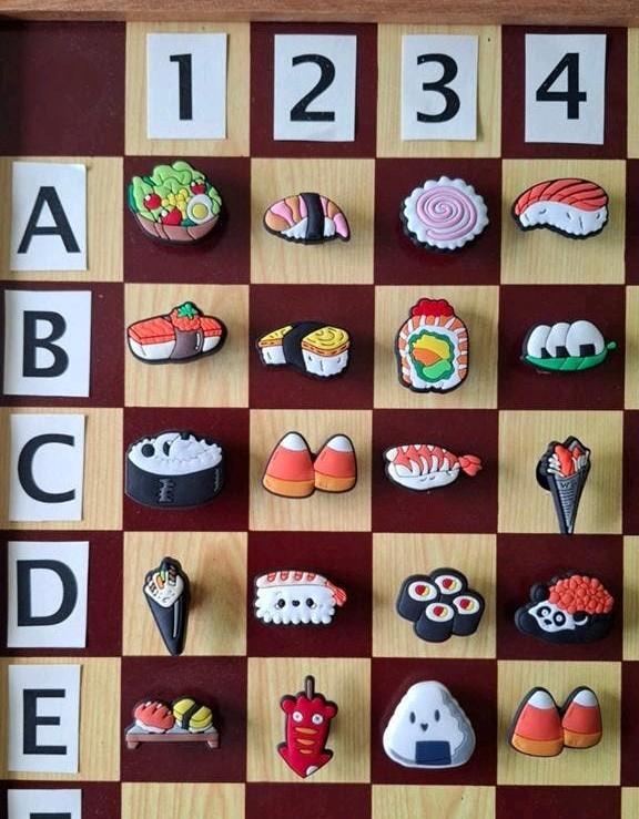 38: Sushi Schoenbedels Charms voor Crocs, Ophalen of Verzenden, Zo goed als nieuw