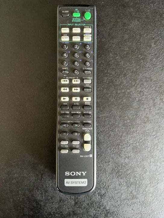 Sony RM-U307 Afstandsbediening voor AV System, Ophalen of Verzenden, Gebruikt, Origineel, Receiver of Versterker