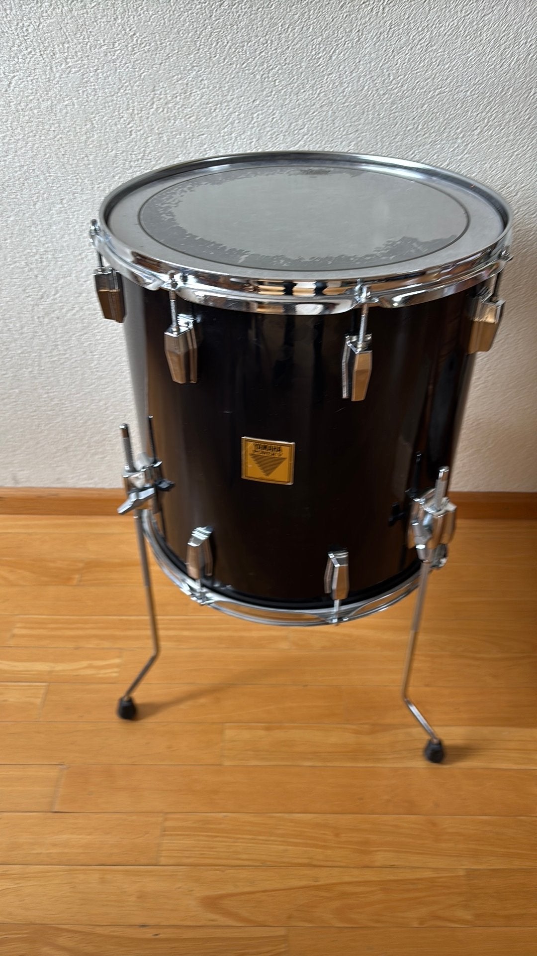 Yamaha Power V staande floortom/Made in England/ diepe sound, Muziek en Instrumenten, Percussie, Ophalen, Gebruikt, Trommel