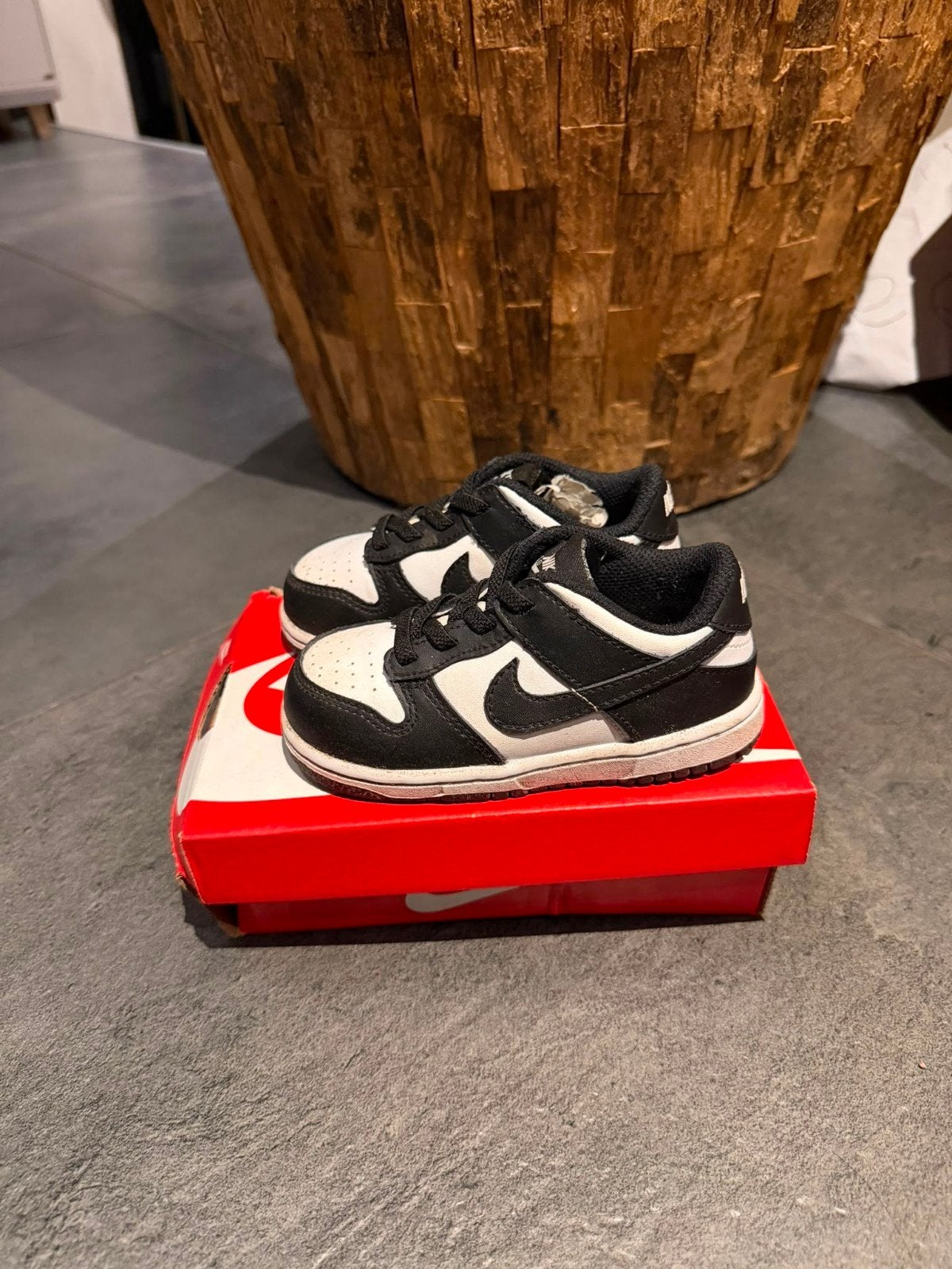 Nike Dunk Low Panda - Maat 25, Gebruikt, Ophalen of Verzenden, Nike, Jongen of Meisje